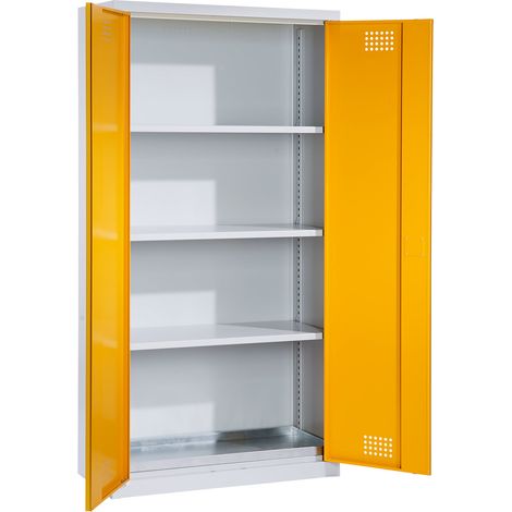 QUIPO, Armoire de sécurité, hauteur 1800 mm, 3 tablettes, 1 (1/5)