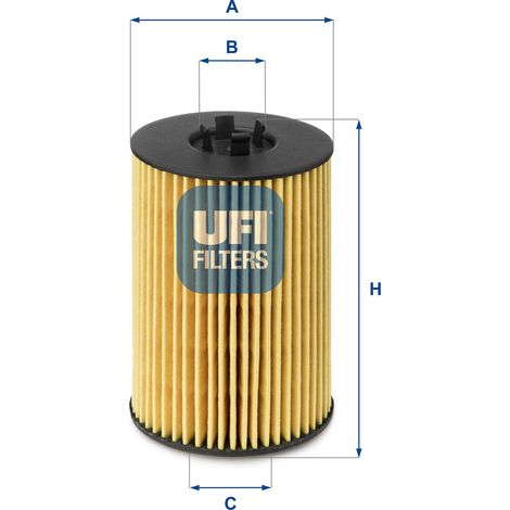 UFI 25.144.00 UFI Ölfilter