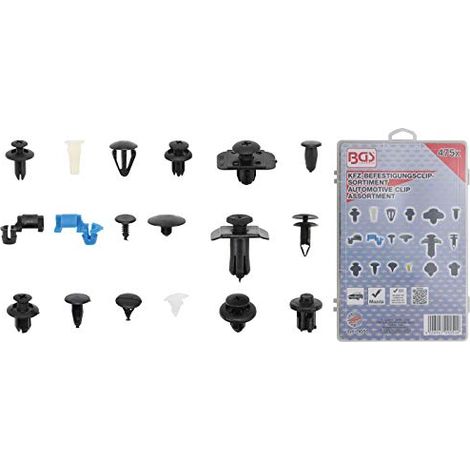 BGS Clip  di fissaggio  per  autoveicoli  assortimento  Mazda  475pz.  -  9050 (1/4)