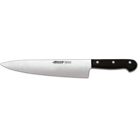 Couteau Chef - Lame Acier Inoxydable Nitrum 250 mm - Manche Palissandre Brun