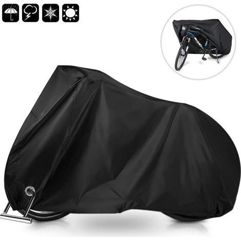 Housse de Vélo, Housse de Protection pour Vélo Imperméable Housse pour Vélo étanche Anti poussière Protection UV Housse de Pluie de Vélo pour VTT et Vélo de Route 200x70x110cm -RAPANDA (1/5)