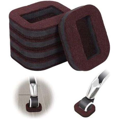 Chaise en Roue Coussinets Lot De 5 Coussin De Fixation À Rouleaux Patins Antidérapants pour roulettes De Meubles Tasses De roulettes De Chaise (1/5)