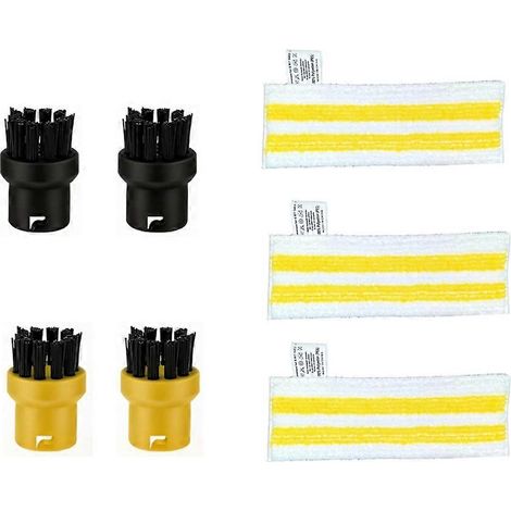 Accessoire brosse ronde pour balai vapeur Kärcher Easyfix SC2 SC3 SC4 SC5 - Pièces détachées (1/5)