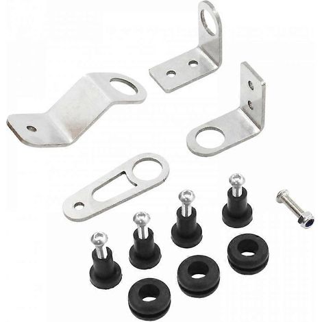 Kits de supports de radiateur compatibles pour modifications automobiles (moteurs K-swap 1992-2000) : robustes, faciles à installer et utilisables pour le remplacement de pièces détachées de voitures (1/5)
