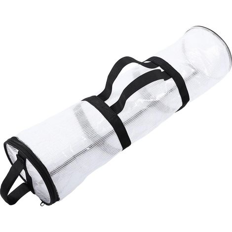 Lot de 25 Boîte de rangement,PVC transparent,Pliable,Poignées,Pour papier cadeau (1/5)