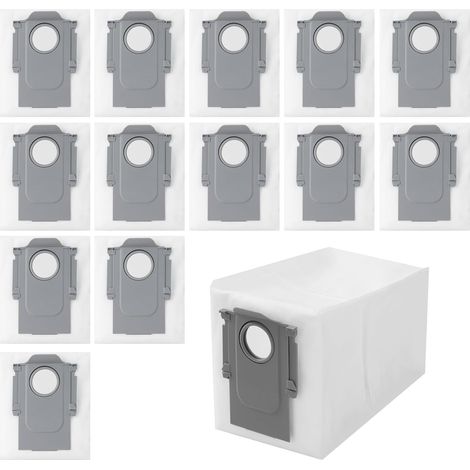 14 Staubbeutel für Roborock Saros 10R/Saros 10/Q Revo/Qrevo Pro/Qrevo MaxV/S8 MaxV Ultra/Qrevo Master/Qrevo Slim – Zubehör mit großem Fassungsvermögen