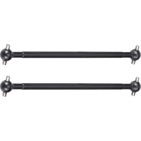 Arbre de transmission en métal pour chien 97.2mm pour HIMOTO E10MTL E10MT E10BP RC Voiture 1/10 Échelle Noir (1/5)