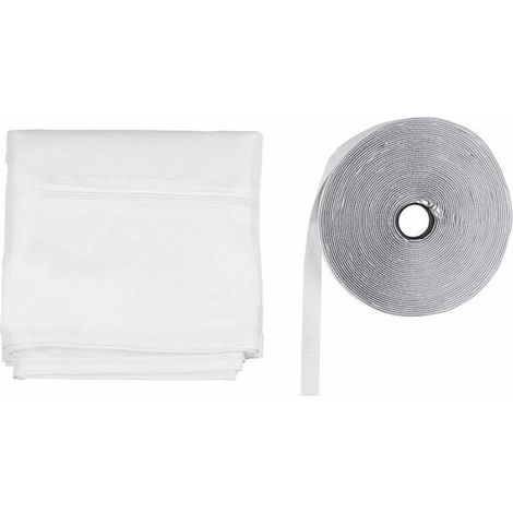 Kit de calfeutrage climatiseur mobile pour portes coulissantes (1/3)