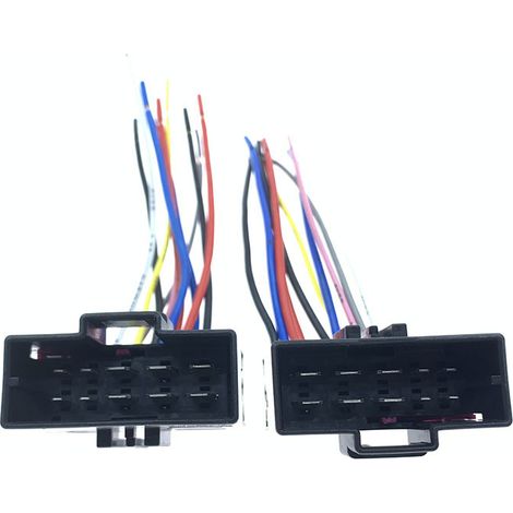 Compatible avec les Volkswagen Passat, Tiguan, Golf et Audi : connecteur de faisceau de câblage d'origine pour sièges chauffants électriques -- JB2120-10P