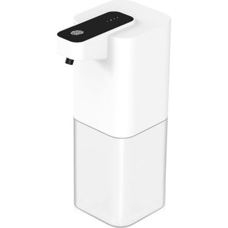 Set mit 1 automatischen Seifenspender (400 ml), praktischer und moderner elektrischer Spender für das Badezimmer