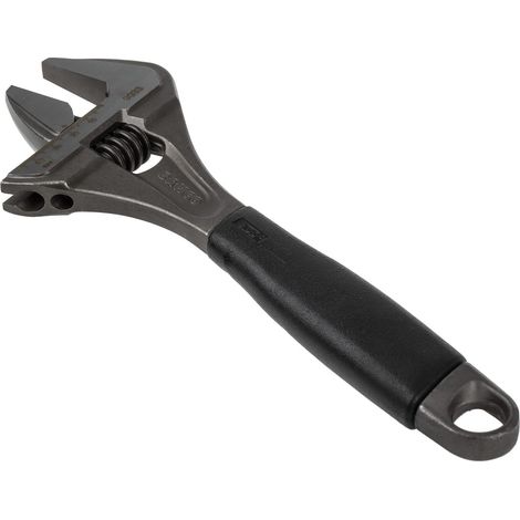 Bahco – Clé à molette longue 270 mm – Largeur d'ouverture 46.5 mm – Acier pour usage intensif – Fabrication Espagne