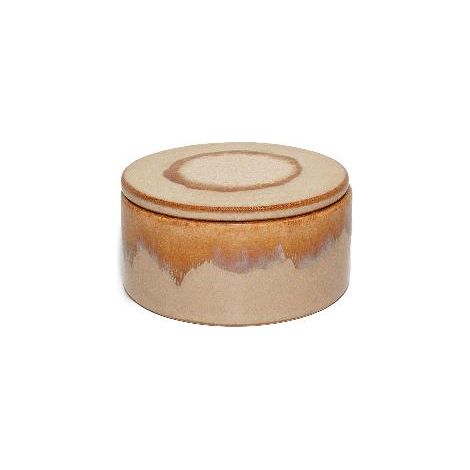 ANDREA HOUSE AX75070 Vela Cerámica Petra Ø12,5X6,5Cm - ref: AX75070