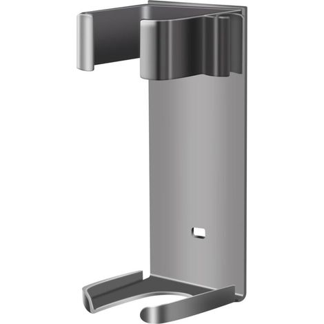 Support pour lisseur à cheveux, organisateur de boucles pour salon de coiffure, support en aluminium, gris [12.5x5.2] (1/5)