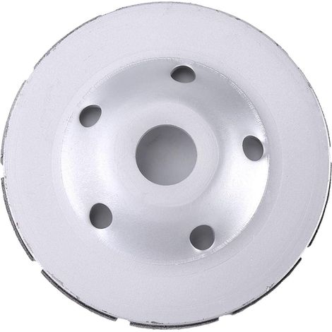 Disque abrasif, disque abrasif diamant avec double tranchant de sablage, meuleuse d'angle pour meulage à sec et meulage humide 115/125/180mm(125mm) (1/5)