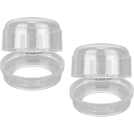 Protège-boutons de cuisinière à gaz, protège-boutons de cuisinière à gaz à l'épreuve des enfants, protection pour la cuisine, transparents (1/5)