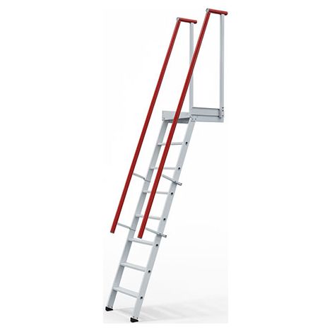 Scala per soppalco con piattaforma - Altezza raggiung. : 1.40m - 806006
