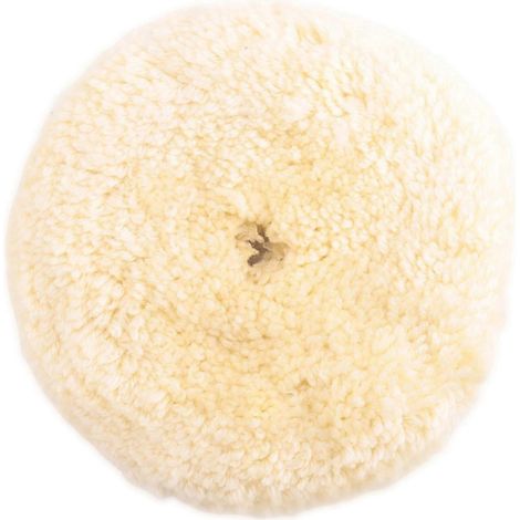 Tampon de polissage en laine douce de 180 mm (7 pouces) pour voiture (1/5)