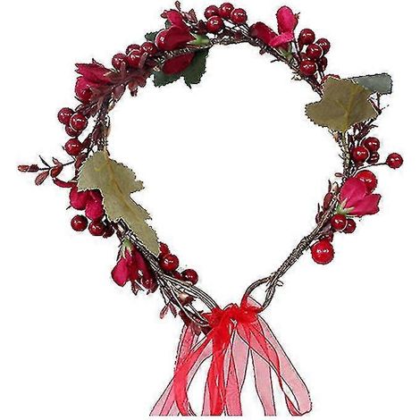 Serre-tête de Noël bandeau cheveux Noël pour filles coiffe de Noël (1/4)