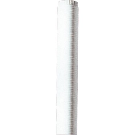Tubo Stufa Flessibile Bianco 10Cm 3Mt