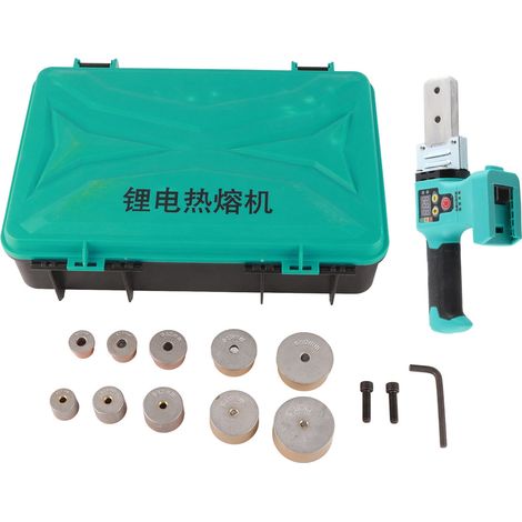 Pistolet à souder PPR sans fil 320W, machine à souder électrique au lithium pour tuyaux d'eau, soudure portative délicate sans cordon. (1/5)