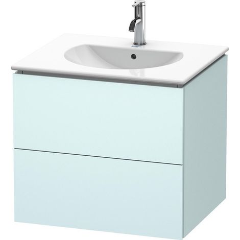 Mobile lavabo L-CUBE 514x620x550mm Azzurro opaco
