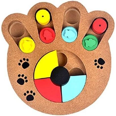 Jouets éducatifs intelligents pour chiens, jeux de cache-cache interactifs, jouets pour chiens, distributeur de nourriture pour chiens