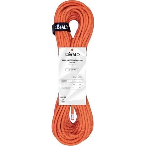 Cuerda para pared Unicore 10,5 mm 30 m - naranja (1/3)