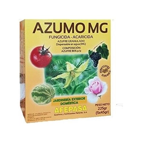 Fungicida Azumo Mg Azumo contro Oidio, Red Spider, acari e altri - 225G (5x45G)