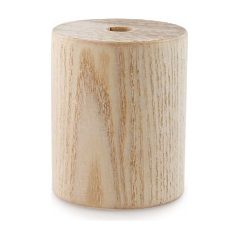 Kit Cache Douille Cylindrique en Bois Brut 65mm à Personnaliser : Une Touche Moderne pour Vos Luminaires