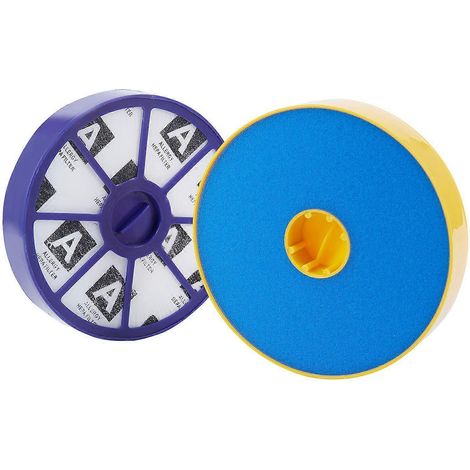 Kit de filtres HEPA avant et arrière pour aspirateurs DC05, DC08, DC15, DC19, DC20 et DC21 (pré et post, moteur supérieur et inférieur)