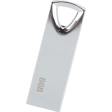 Clé USB LAMYOO S026, boîtier métallique, portable, USB 2.0, 8 Go, pour ordinateur et téléphone portable. (1/5)