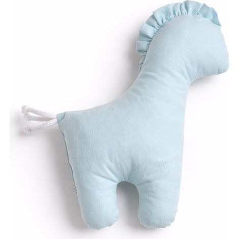 Cheval porte-bonheur, peluche en coton doux pour bébés - Menthe (1/5)