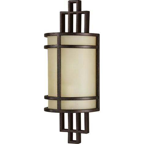 Elstead Fusion - Applique da interno a 1 luce Bronzo, attacco E27 (1/5)