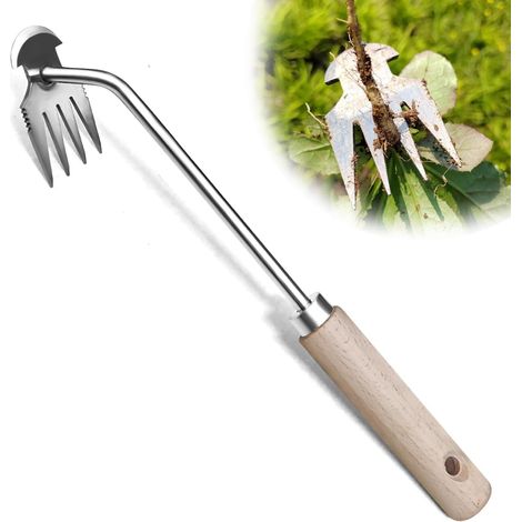 Outil Désherbage Manuel, Extracteur de Racines pour Entretien de Jardin et Espaces Verts (1/5)