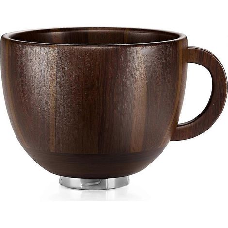 Bois bol avec poignée bois mélange bols support pour robot pâtissier pour KitchenAid 4.5 5 QT tête inclinable modèles
