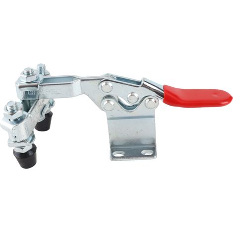 pincesSerre horizontale double tête avec verrouillage rapide en fer - Capacité 227 kg (1/5)
