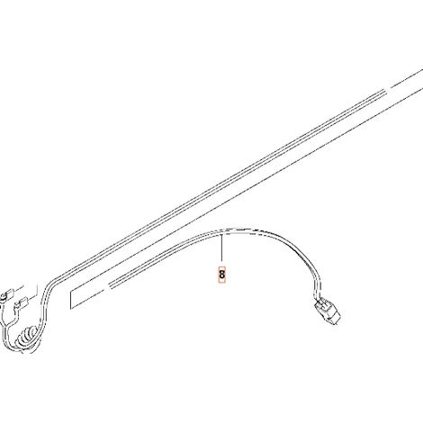 Installation électrique faisceau de câbles Husqvarna 315iC 136LiC 336LiC