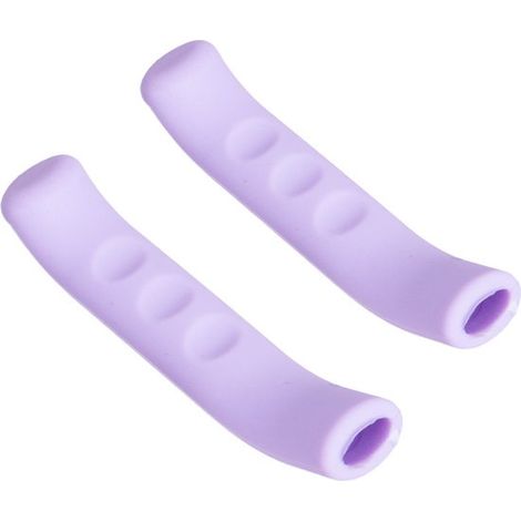 fundas protectoras para palancas de freno de MTB bicicletas montaña, funda universal antideslizante silicona palancas freno bicicleta, color azul (1/5)