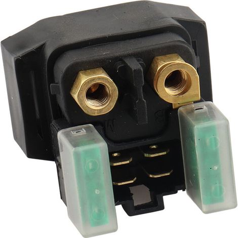 Relais de démarreur pour moto Yamaha, compatible avec YZF-R1, FZ1, FZ6R, FZ8, FJR1300, relais haute intensité robuste, remplace l'accessoire de démarreur électrique pour moto 5VW-81940-00-00. (1/4)