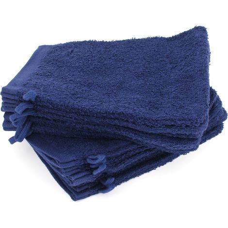 Lot de 12 gants toilette 16x21 ALPHA