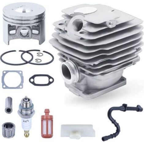 Pistón y cilindro para motosierra STIHL 028 028AV 028AVS 028WB, cilindro + pistón + junta + bujía + cojinete, repuestos de motor 028 AV Accesorio 14 en 1