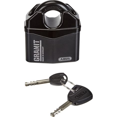 ABUS 431210-37RK/80B Candado Granit Plus 80 mm arco protegido blister (1/4)