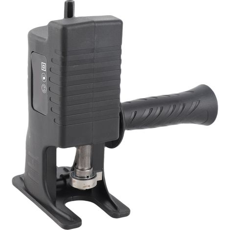 Adaptateur pour transformer une perceuse électrique en scie — Tête de conversion pour tronçonneuse à fixation solide avec 3 lames, noir (1/5)