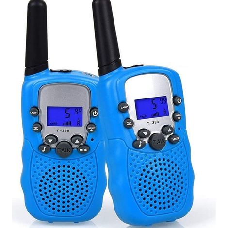 Talkie-walkie enfant T388, 8 canaux, avec lampe torche intégrée-AquaForge (1/5)