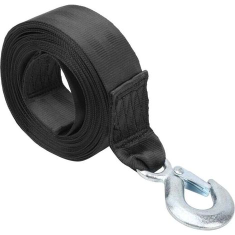Sangle de treuil de remorque de Bateau Marin de Haute résistance, Sangle de treuil Marine résistante de 6M, équipement résistant de remorquage pour Le Coureur de Vague de remorque de Bateaux (1/4)