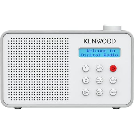 Kenwood CR-M25DAB-W radio Portátil Digital Blanco
