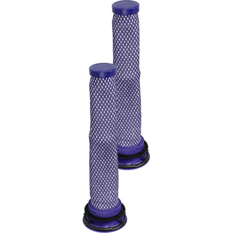 vhbw 2x Filtre pré-moteur compatible avec Dyson V7 Fluffy V7, V7 Animal, V6 Trigger aspirateur - Filtre de protection du moteur, nettoyable (1/5)