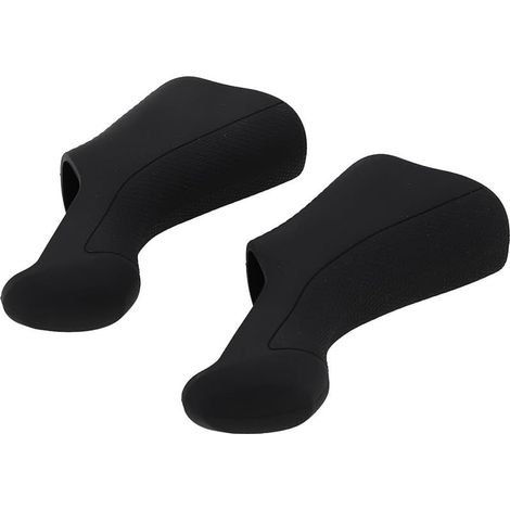 1 paire de couvre-manettes en caoutchouc pour levier de changement de vitesse de vélo, protège-couvre-frein pour Y00S98060 pour Ultegra Di2 ST-6870 pièces de vélo de route (1/4)