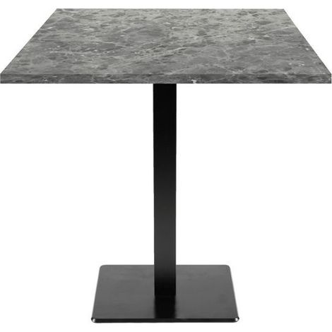 Table 70 x 70 cm - modèle Milan marbre nabu