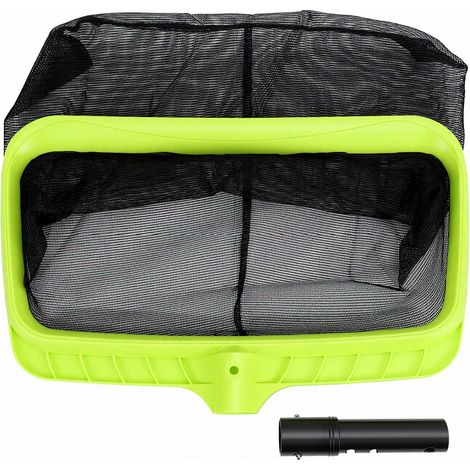 Feuille de capacité de filet de piscine Extra Large avec sac de filet Double couche, cadre en aluminium renforcé pour piscines hors sol et dans les piscines (1/5)